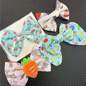 Large pet bowties lot / destash NWT